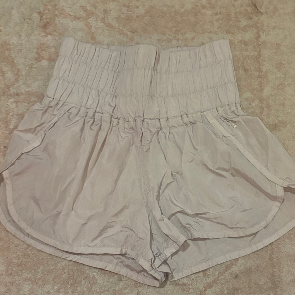 White free people movement shorts size XS